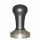 Motta Tamper Edelstahl mit Holzgriff 58 mm schwarz flat