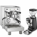 Bezzera BZ10 + Mazzer Mini Elec. A black